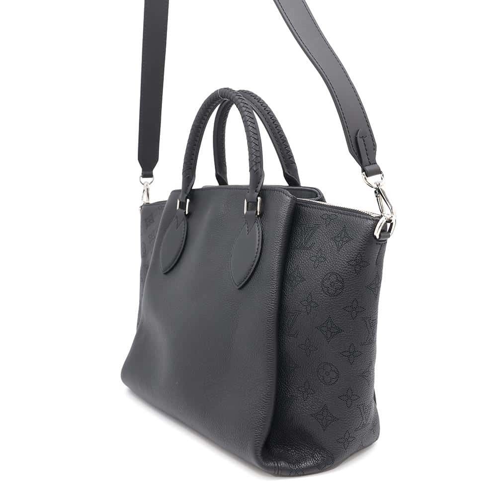 Louis Vuitton bag Mahina handbag black Haumea